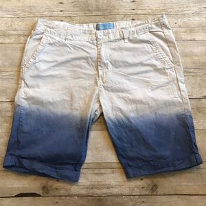 Men's Dip Dyed 100% cotton shorts